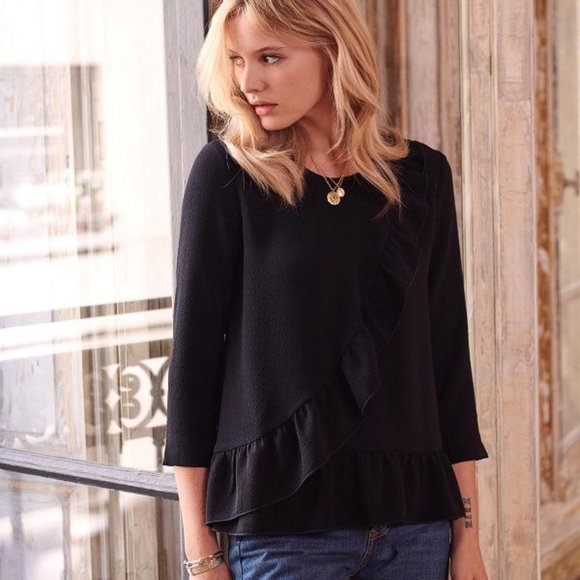 NWT Sezane Jerry blouse - Picture 2 of 11